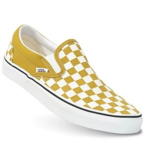 Yellow Checker Vans